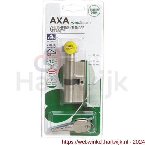 AXA knop veiligheidscilinder Security K30-30 mm vernikkeld SKG** blister - H21600011 - afbeelding 2