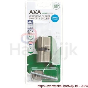 AXA dubbele veiligheidscilinder Comfort Security 30-30 mm vernikkeld SKG** blister - H21600116 - afbeelding 2