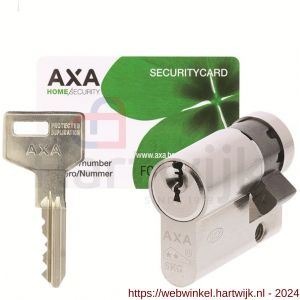 AXA enkele veiligheidscilinder Ultimate Security 30-10 mm vernikkeld SKG** - H21600107 - afbeelding 1