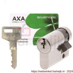 AXA enkele veiligheidscilinder Xtreme Security 30-10 mm vernikkeld SKG*** - H21600138 - afbeelding 1