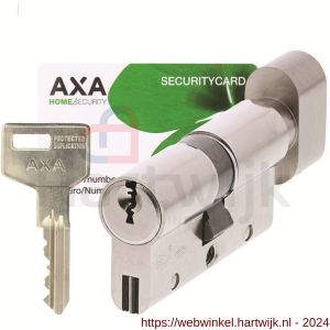 AXA knop veiligheidscilinder Xtreme Security K30-30 mm vernikkeld SKG** - H21600040 - afbeelding 1