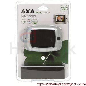 AXA Digitale deurspion DDS1 Silverline 3,2 inch TFT blister DDS1 - H21600683 - afbeelding 1