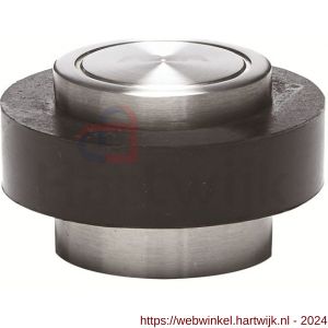 AXA deurstopper FS48 diameter 48x30 mm RVS EAN - H21600695 - afbeelding 1