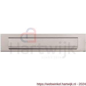 AXA briefplaat NEN-1770 aluminium F1 geslepen EAN - H21600602 - afbeelding 1