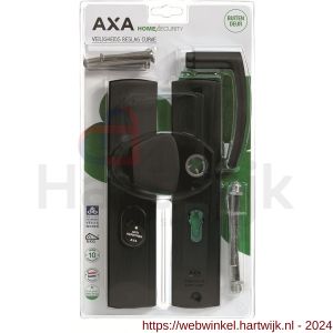AXA Curve Plus veiligheidsbeslag S-knop+Blok PC 55 anti-kerntrek - H21601166 - afbeelding 2