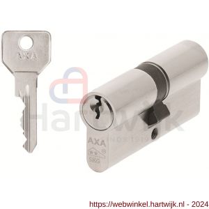 AXA dubbele veiligheidscilinder Security verlengd 35-35 mm vernikkeld SKG** - H21600081 - afbeelding 1