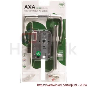 AXA Set toilet-badkamerslot+schilden 7165 TL63-8 - H21600395 - afbeelding 1