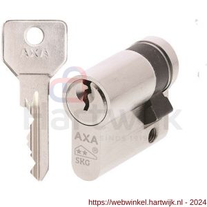 AXA enkele veiligheidscilinder Security 30-10 mm vernikkeld SKG** blister - H21600098 - afbeelding 1