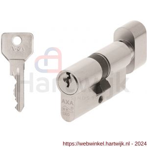 AXA knop veiligheidscilinder Security K30-30 mm vernikkeld SKG** blister - H21600011 - afbeelding 1