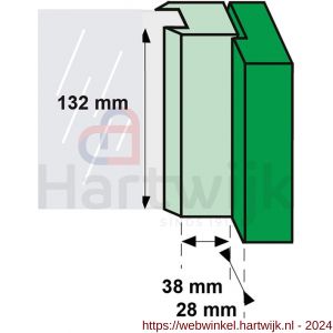 AXA Inbouwsluitkom ISL - H21600794 - afbeelding 2