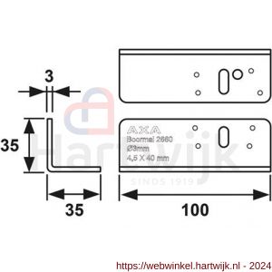 AXA Boormal AXAflex Security - H21601032 - afbeelding 2