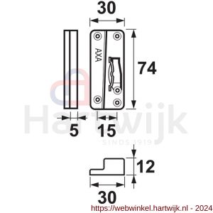 AXA Opbouwsluitkom OSR - H21600799 - afbeelding 3