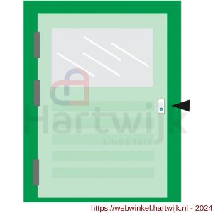 AXA deurkruk Blok met rozet F2 - H21600645 - afbeelding 3