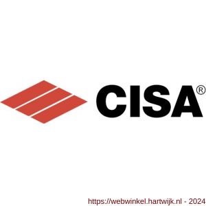 AXA Cisa staartcilinder voor oplegslot messing 10G500.00.0.00 - H21600005 - afbeelding 3