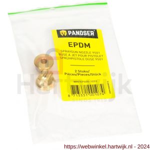 Pandser EPDM spuitmond Spraygun Nozzle 9501 set 2 stuks - H50201173 - afbeelding 2