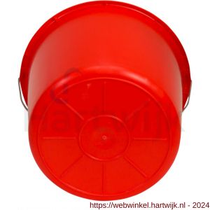 Gripline-L bouwemmer 12 L rood knopbeugel L-Scala - H50200488 - afbeelding 4
