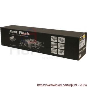 Pandser Fast Flash EPDM bladloodvervanger 0,56x5 m antraciet grijs - H50200368 - afbeelding 1
