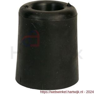 Gripline deurbuffer rubber 35 mm zwart - H50200015 - afbeelding 1