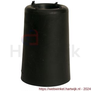 Gripline deurbuffer rubber 60 mm zwart - H50200017 - afbeelding 1