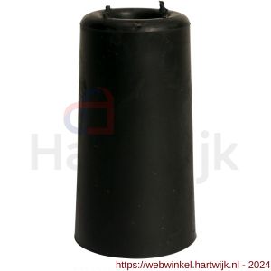 Gripline deurbuffer rubber 75 mm zwart - H50200018 - afbeelding 1