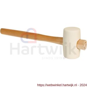 Gripline hamer rubber nummer 1 hard wit - H50200451 - afbeelding 2
