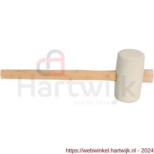 Gripline hamer rubber nummer 2 hard wit - H50200452 - afbeelding 1