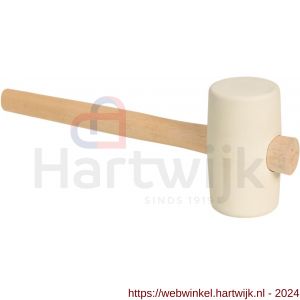 Gripline hamer rubber nummer 3 hard wit - H50200453 - afbeelding 3