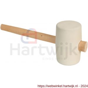 Gripline hamer rubber nummer 4 hard wit - H50200454 - afbeelding 3