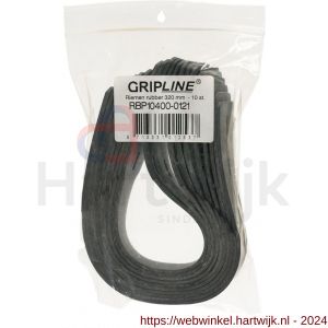 Gripline kniebeschermer rubber riem 320 mm set 10 stuks - Y20500187 - afbeelding 2