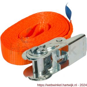Konvox spanband 25 mm ratel 906 5 m LC 750/1500 daN oranje - H50201270 - afbeelding 1
