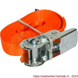 Konvox spanband 25 mm ratel 906 5 m LC 750/1500 daN oranje - H50201270 - afbeelding 2