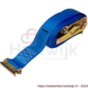 Konvox spanband 50 mm ratel 910 fitting 1826 6 m blauw voor combirail - H50201273 - afbeelding 2
