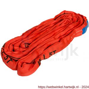 Konvox rondstrop rood 5 ton omtrek 6 m lengte 3 - H50201291 - afbeelding 1