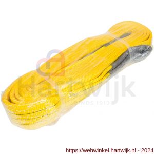 Konvox hijsband met lussen geel 3 ton 8 m - H50201282 - afbeelding 1