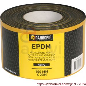 Pandser EPDM folie ZK-Acryl 100 mm x 20 m - H50201196 - afbeelding 1