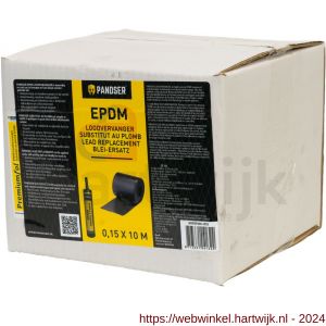 Pandser EPDM loodvervanger 0,15x10 m zwart - H50200358 - afbeelding 1