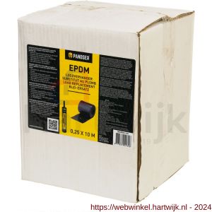Pandser EPDM loodvervanger 0,25x10 m zwart - H50200360 - afbeelding 1