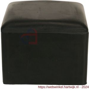 Gripline mokerdop rubber 1,00 kg kopmaat 40x40 mm - H50201297 - afbeelding 1