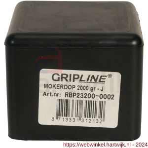 Gripline mokerdop rubber 2,0 kg kopmaat 48x48 mm - H50200471 - afbeelding 2