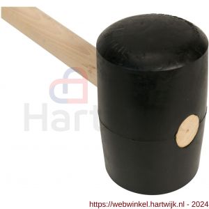Gripline hamer rubber nummer 8 hard zwart - Y20500315 - afbeelding 4