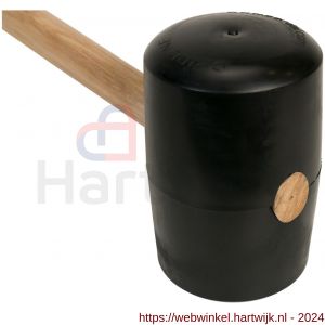 Gripline hamer rubber nummer 9 hard zwart - H50200450 - afbeelding 4