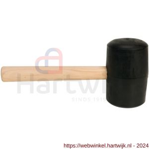 Gripline hamer rubber nummer 9 zacht zwart - H50200442 - afbeelding 1