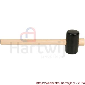 Gripline hamer rubber nummer 1 zacht zwart - H50200435 - afbeelding 1