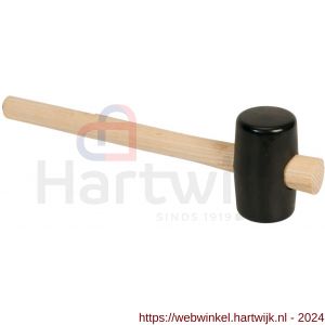Gripline hamer rubber nummer 1 zacht zwart - H50200435 - afbeelding 3
