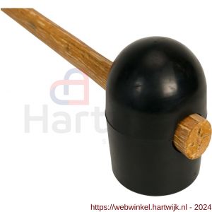 Gripline hamer rubber nummer 6 zacht zwart - H50200440 - afbeelding 4