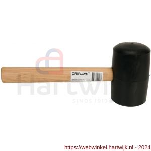 Gripline hamer rubber nummer 8 zacht zwart - Y20500318 - afbeelding 2
