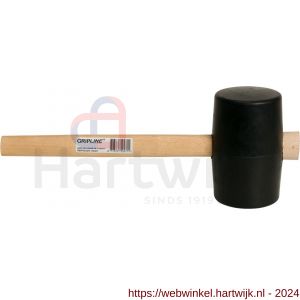 Gripline hamer rubber nummer 4 zacht zwart - Y20500316 - afbeelding 2