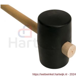 Gripline hamer rubber nummer 4 zacht zwart - Y20500316 - afbeelding 4