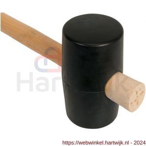 Gripline hamer rubber nummer 3 hard zwart - H50200445 - afbeelding 4