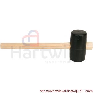 Gripline hamer rubber nummer 2 zacht zwart - H50200436 - afbeelding 1
